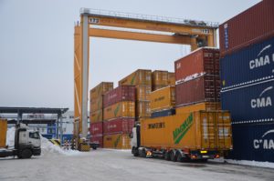 Логистика в морском порту